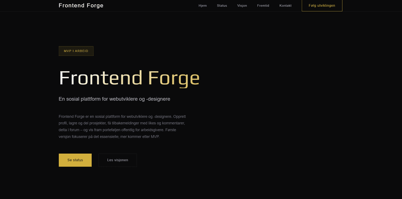 Social platform for web devs
